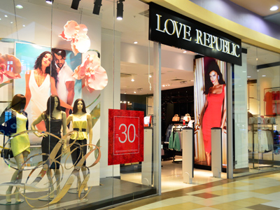 LOVE REPUBLIC - магазин женской одежды в Москве | ТРЦ Филион
